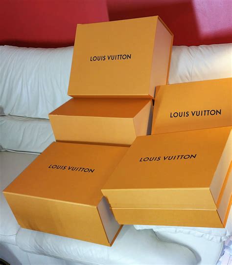 lv bix|empty Louis Vuitton boxes.